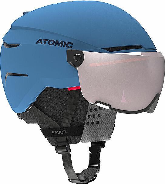 Produktbild Atomic Savor Visor Junior Skihelm (Grösse: 51-55 cm, blue) (51 - 55 cm, XS)