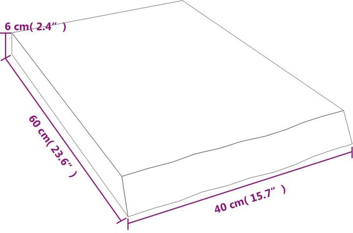 Immagine prodotto VidaXL Lian (40 x 60 x 6 cm)