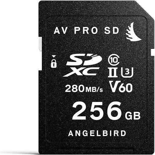 Actual product image Angelbird AV PRO V60 (256 GB, SDXC, U3, UHS-II)
