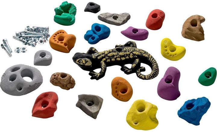 Image du produit Kletterbude Prises d'escalade Enfants Kit complet StarterKids Diversité (Multicolore)