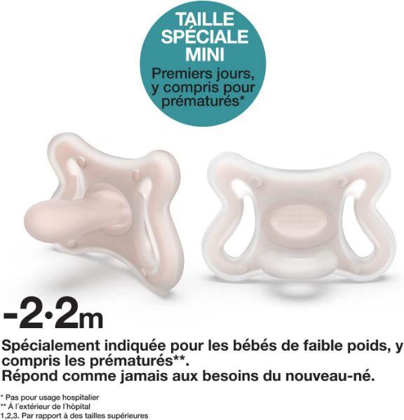 Immagine prodotto Suavinex Succhietto 0,0 silicone simmetrico 2M