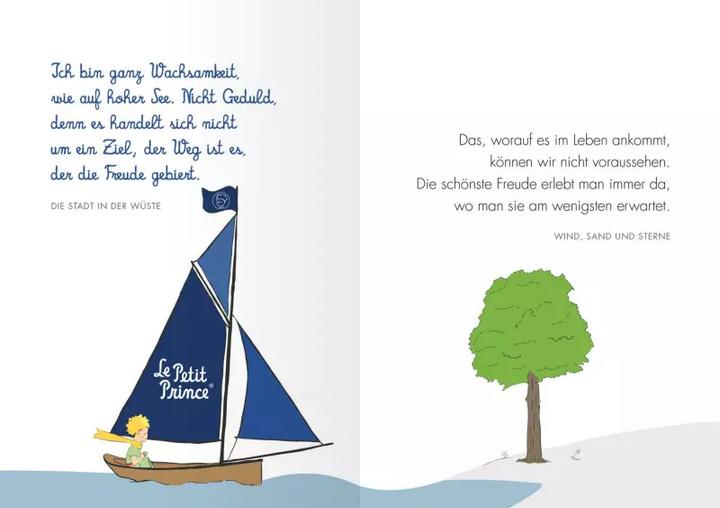Image du produit Man sieht nur mit dem Herzen gut (Allemand, Antoine de Saint-Exupéry, 2021)