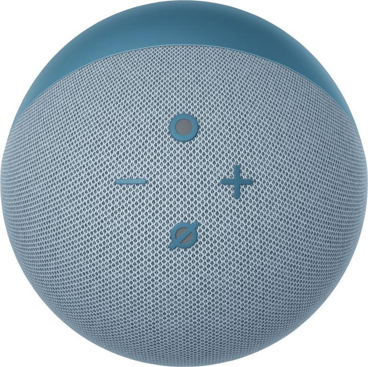 Actual product image Amazon Echo Dot (4th gen.) with clock (Amazon Alexa)