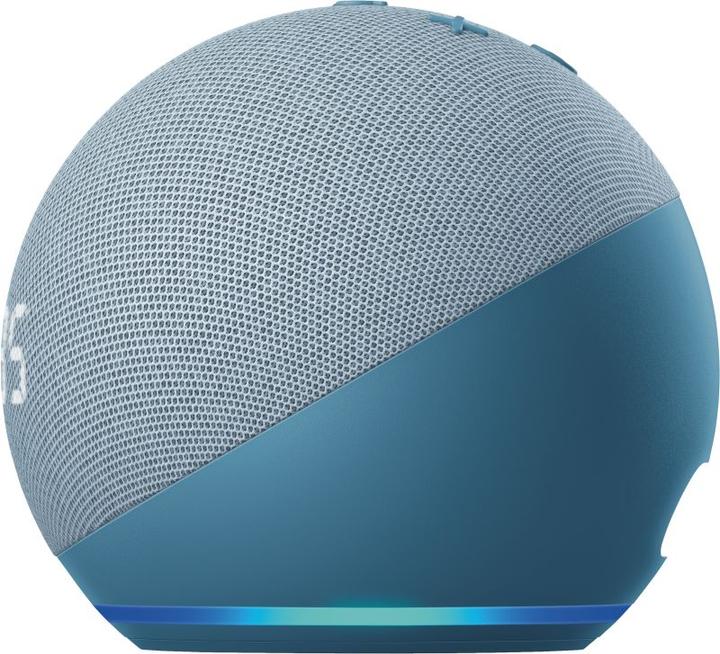 Actual product image Amazon Echo Dot (4th gen.) with clock (Amazon Alexa)