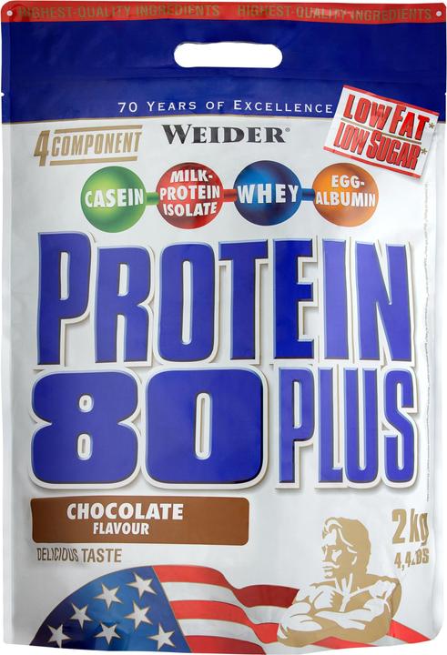 Immagine prodotto Weider Protein 80 Plus (Cioccolato, 1 pz., 2000 g)
