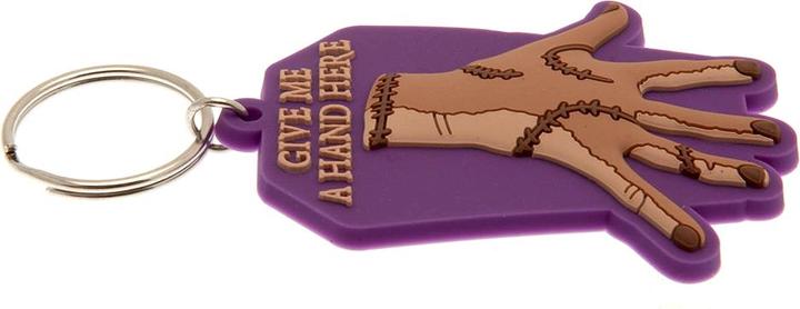 Actual product image Universal Textiles Give Me A Hand Thing Keyring