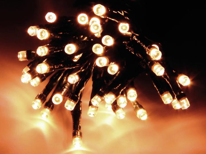 Productafbeelding Nampook ŁAŃCUCH LED 192L CIEPŁY na baterie 14,5m +8FUNKCJI,TIMER 3x AA 1,5V (14.50 m)