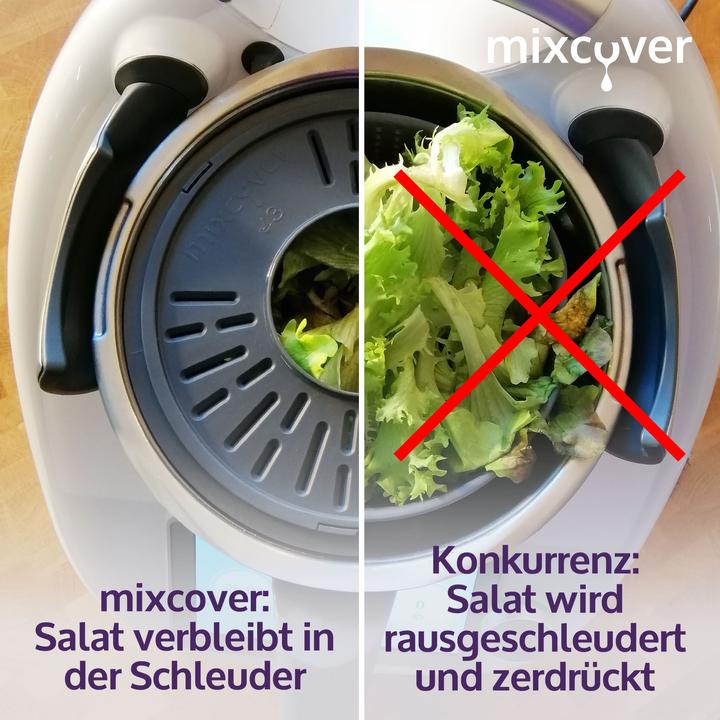 Immagine prodotto Mixcover Centrifuga per insalata compatibile con Thermomix TM6 TM5
