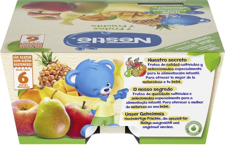 Image du produit Nestlé 7 fruits Compote, après 6 mois (400 g)