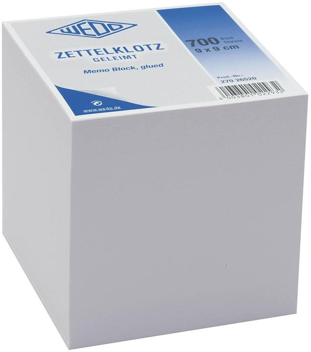 Produktbild Wedo Zettelbox Ersatzpapier (9 x 9 cm)