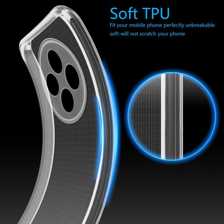 Image du produit Cadorabo Coque pour OPPO Reno 12 FS / Reno 12 F 5G TPU Ultra Slim AIR (Xiaomi Redmi Note 12 5G)