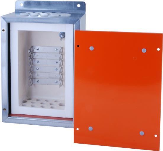 EFB Elektronik Brandschutz-FernmeldeverteilerVKA E30-100 für 100DA (Spleissbox)