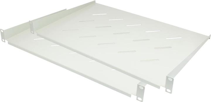Actual product image Good Connections 19" shelf, front mounting, installation depth 300 mm, set of 2, light gray (RAL7035), ®