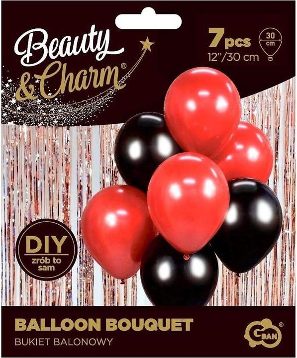 Immagine prodotto GoDan Beauty&Charm Luftballons Bouquet 30cm 7 Stk