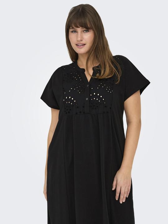 Produktbild Only Normal geschnitten Mandarin Kragen Midikleid Kleid (L)
