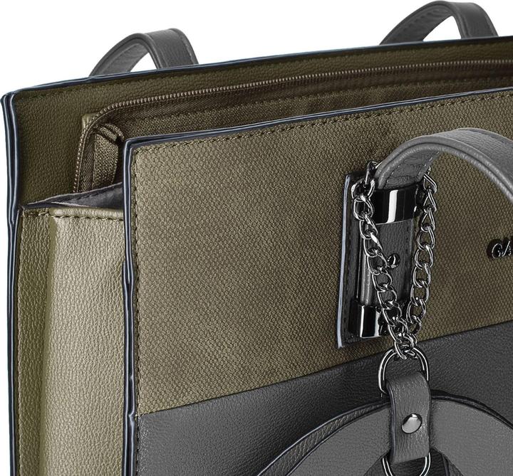Actual product image Gallantry Ladies' handbag Politexture in grey (5 l)