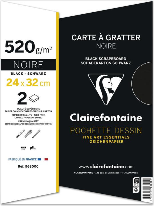 Actual product image Clairefontaine Art lessons (520 g/m², 1 x)