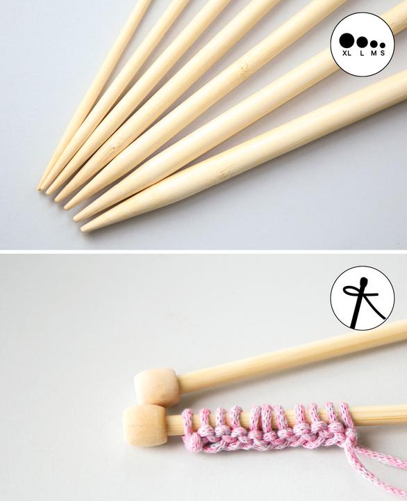 Actual product image Lalana Knitting needles