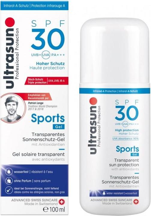 Produktbild Ultrasun Sports Gel (Sonnencreme, SPF 30, 200 ml, 230 g)