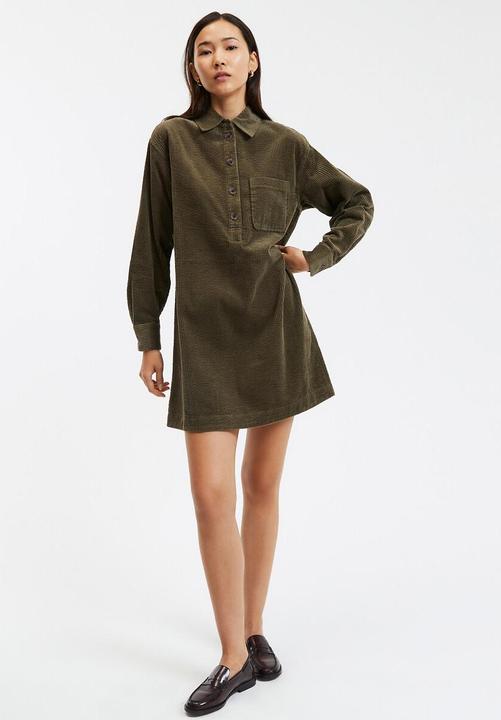 Image du produit La Redoute Collections Robe courte en velours côtelé Signature ALBANE (38)