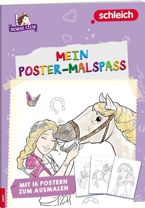 Immagine prodotto Schleich Horse Club - Il mio poster da colorare