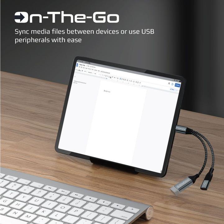 Actual product image ProMate OTGLink-i OTG Media Adapter Apple (Lightning, USB Type C)
