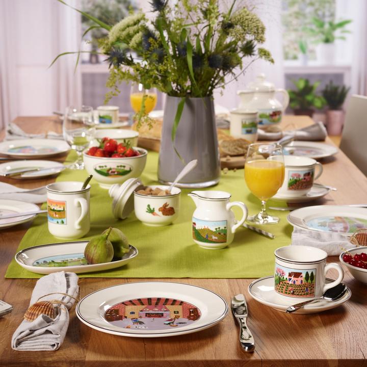 Produktbild Villeroy & Boch Frühstücksteller Hühnerhof Design Naif (1 x, 21 cm)