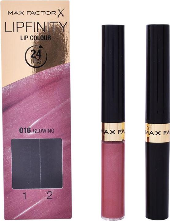 Actual product image Max Factor Lipfinity Lip Colour (016 Glowing)