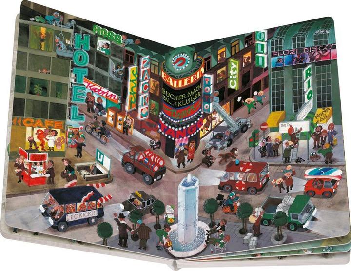 Immagine prodotto Ravensburger Mein Wimmelbuch: Unsere grosse Stadt (Tedesco, Ali Mitgutsch, 2023)