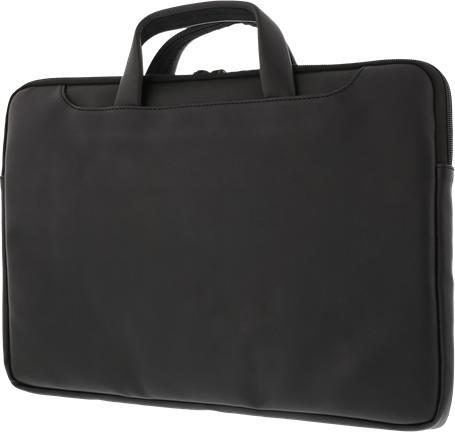 Immagine prodotto Deltaco custodia per laptop fino a 15,6", pelle PU, nero (15.60", Universale)