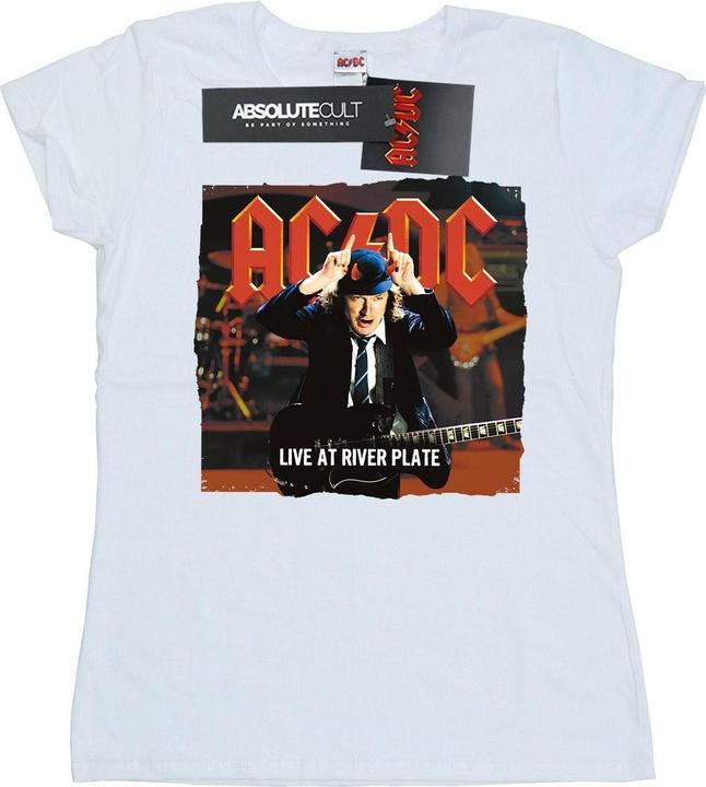AC/DC Live At River Plate Columbia Records Baumwolle TShirt