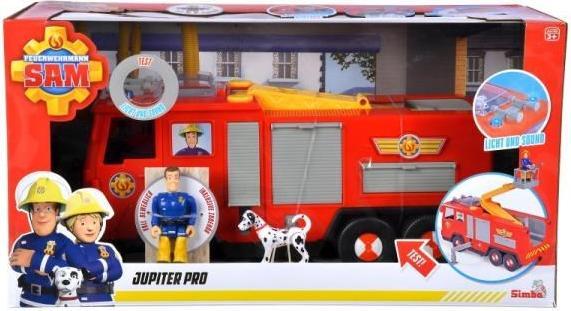 Simba Figura del pompiere Sam Jupiter Wosu Sam e cani radar