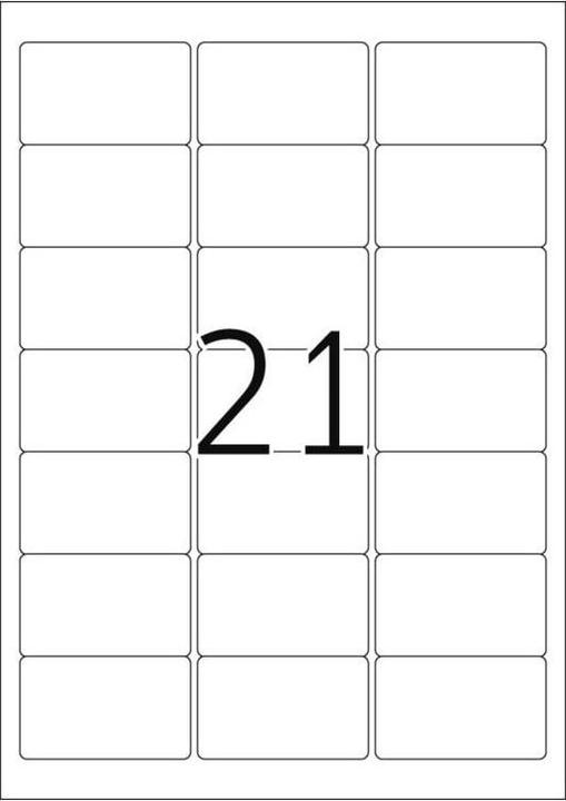 Actual product image HERMA Removable address labels A4