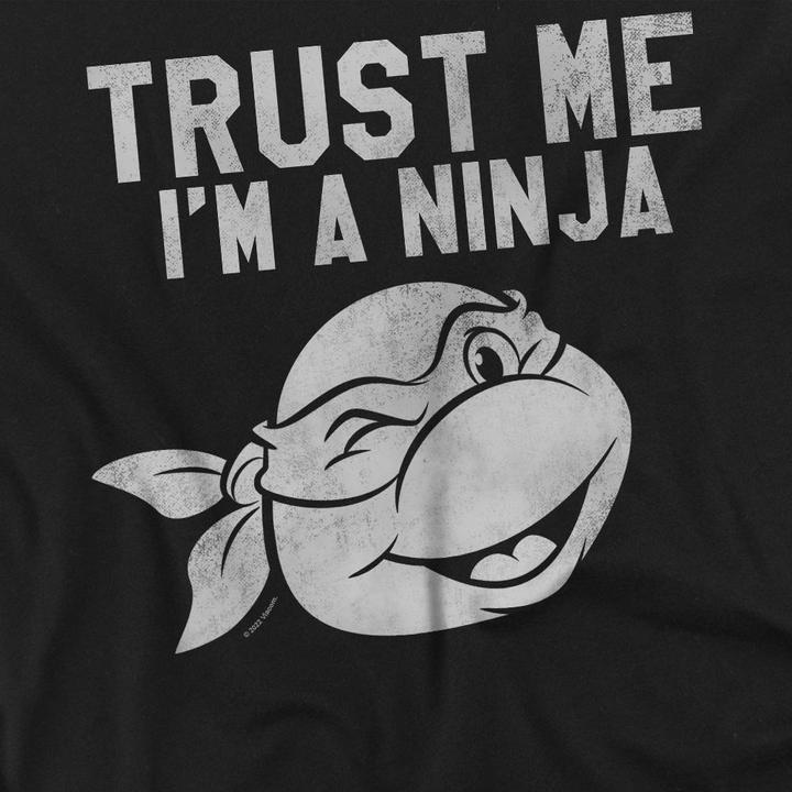 Actual product image Teenage Mutant NT Mens Trust Me I'm A Ninja T-Shirt (S)