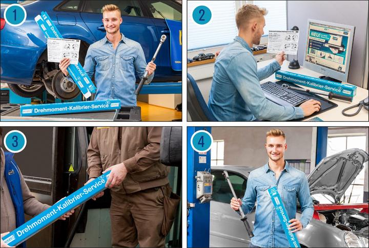 Actual product image HAZET Torque Wrench Maintenance Service Box SP-30