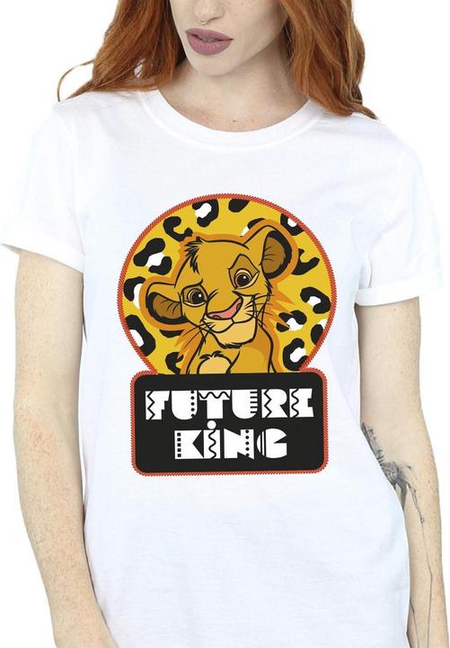 Actual product image Disney Womens/Ladies The Lion King Future Simba Cotton Boyfriend T-Shirt (S)