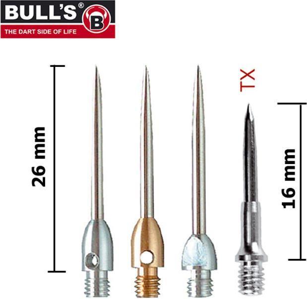 Actual product image Bull's Steel tips KP 2BA
