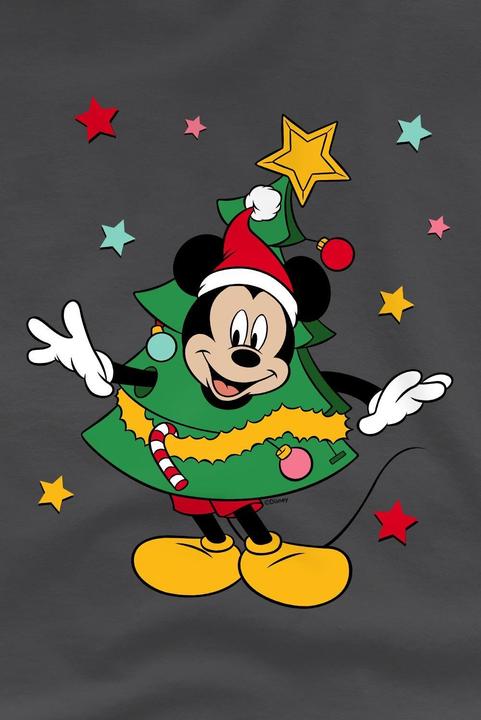 Actual product image Disney Childrens/Kids Mickey Mouse Christmas Tree T-Shirt (128)