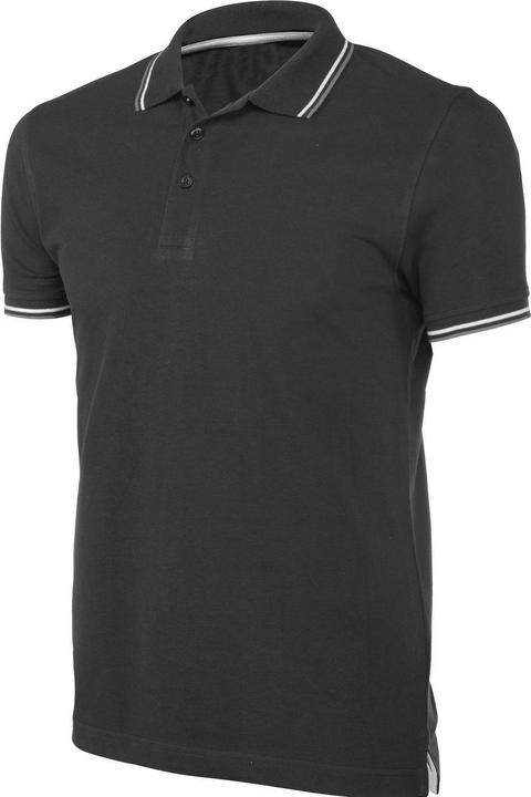 Kariban Kurzarm Polo Shirt mit Kontrast