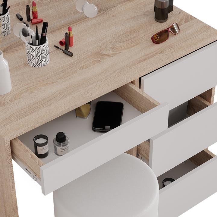 Immagine prodotto Vicco Sherry con sgabello e illuminazione (90 x 75 x 40 cm)