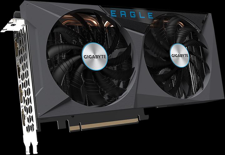 Actual product image Gigabyte GeForce RTX 3060 Ti EAGLE 8G (8 GB)