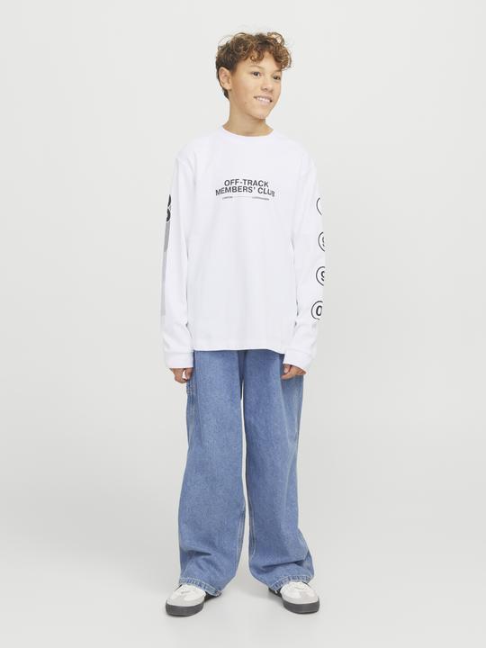 Actual product image Jack & Jones Jcoreflex Tee Ls Crew Neck Styd Aw Jnr (176)