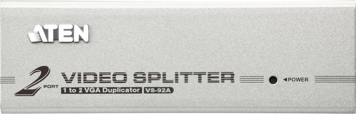 Image du produit Aten VS92A, répartiteur VGA à 2 ports avec amplificateur de signal jusqu'à 30m