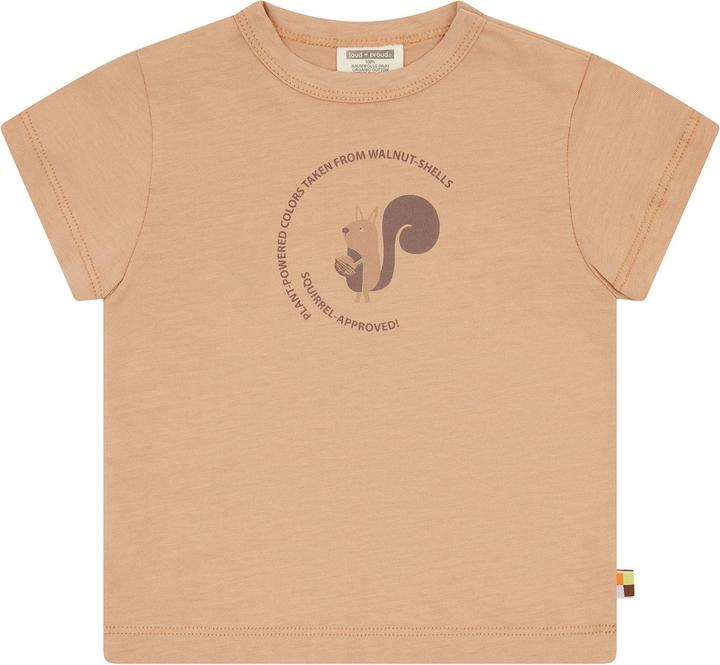 loud + proud T-shirt dyed with vegetable dyes