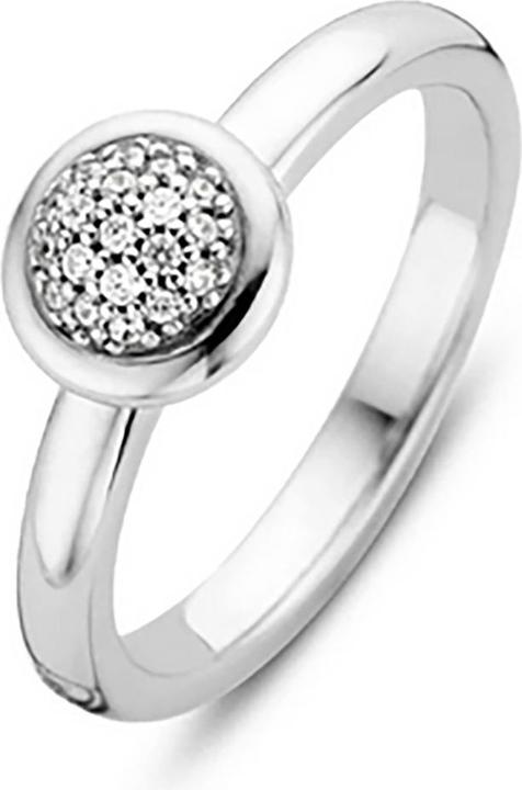 Produktbild Ti Sento Milano Ring mit Zirkonia 12102ZI (56, 925 Silber)