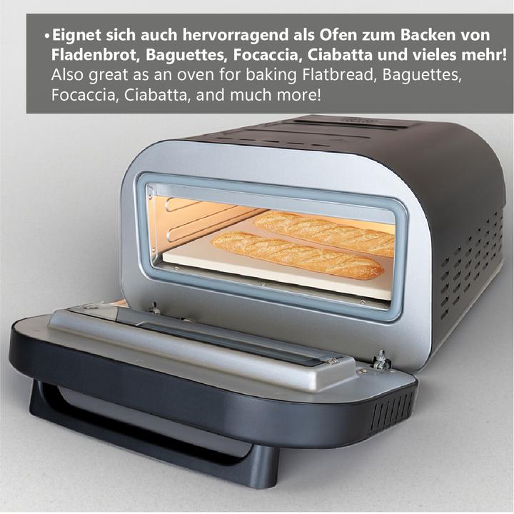 Actual product image Unold Don Luigi pizza oven timer function (Electric pizza oven)
