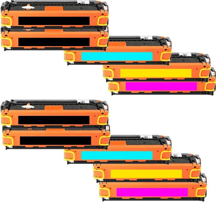 Image du produit Hermex Compatible HP 122A Q3960A Q3961A Q3962A Q3963A Cartouches de toner (M, C, CF, Y)