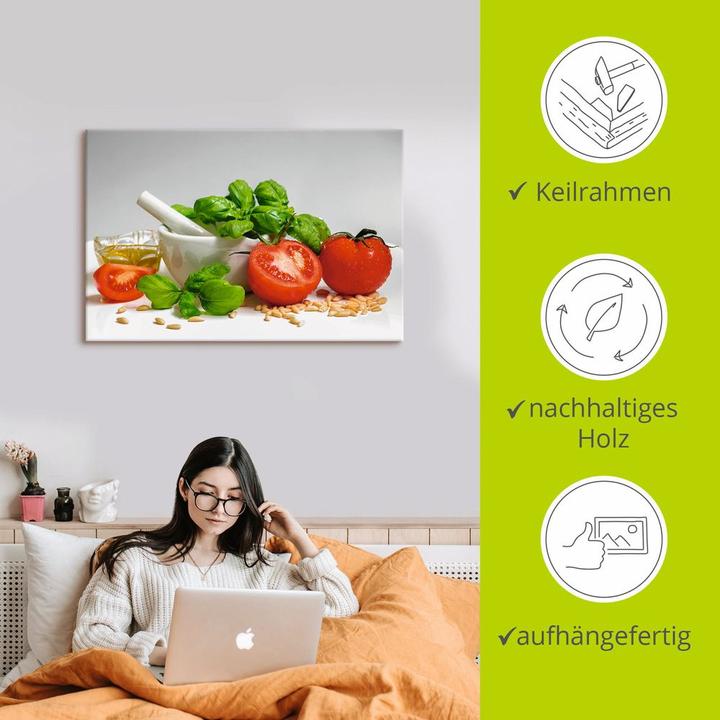Produktbild Artland Bereit für Pesto T1RH (120 x 80 cm)