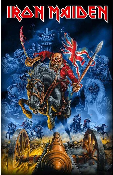 Actual product image Music Brand England Textile Posters (106 x 70 cm)