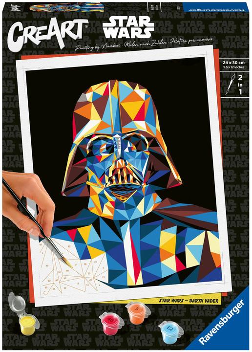 Actual product image Ravensburger CreArt - Star Wars - Darth Vader